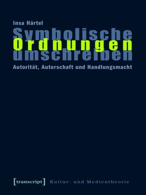 cover image of Symbolische Ordnungen umschreiben